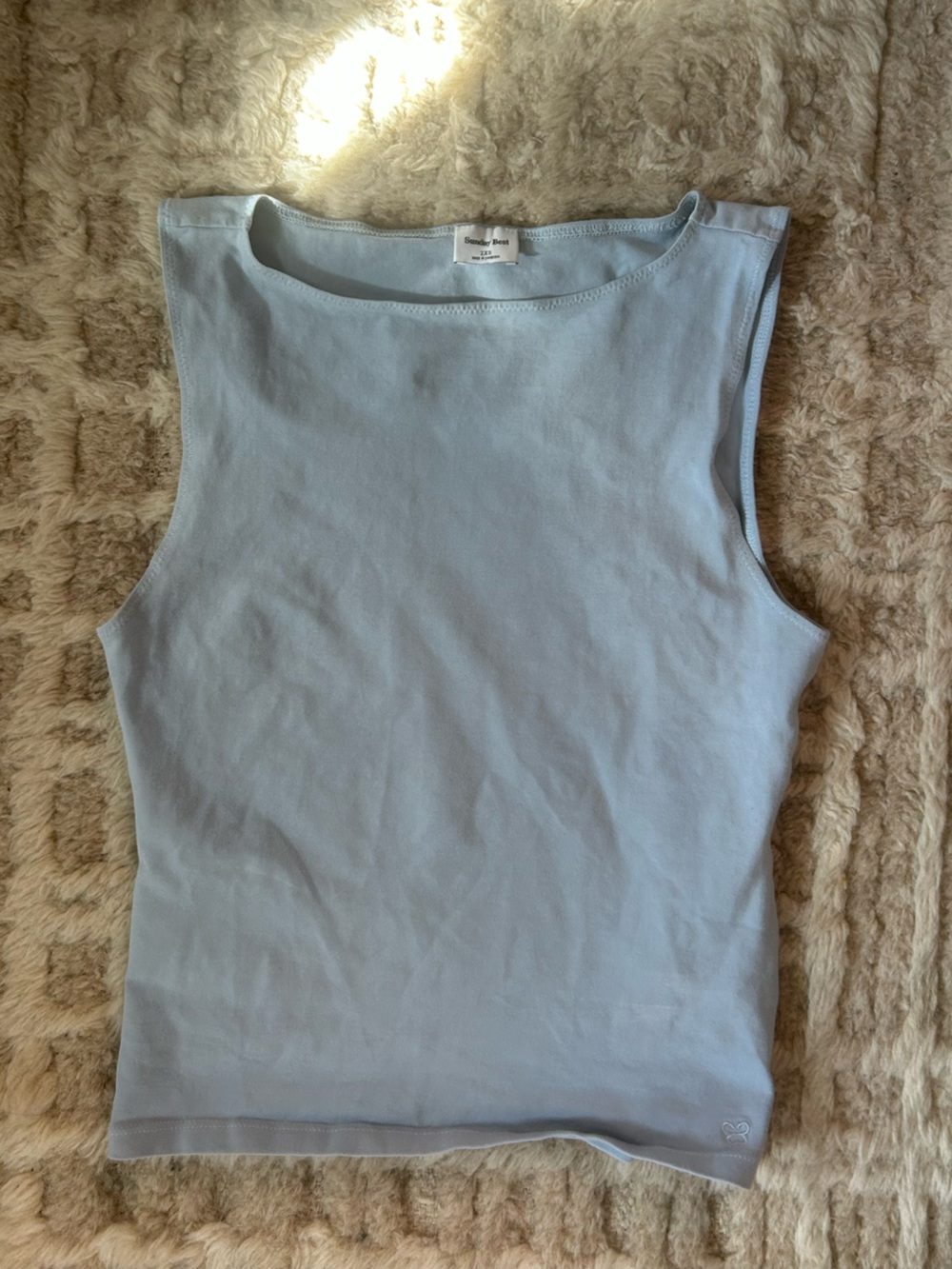 Aritzia light blue tank